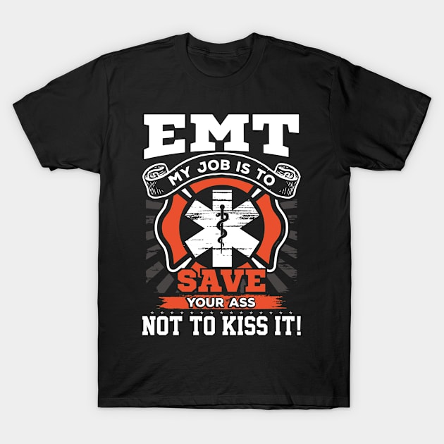 EMT Emergency medical technician T-Shirt by Caskara